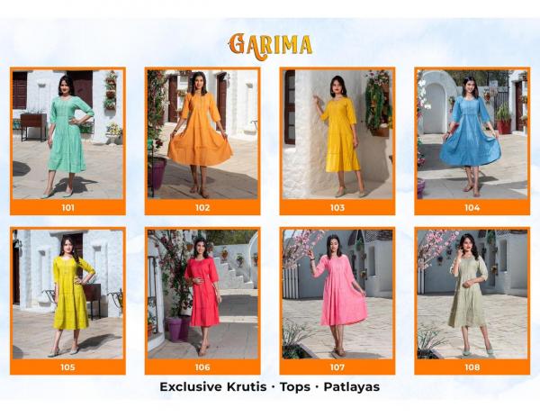 Garima Beautiful Rayon Festive Kurti